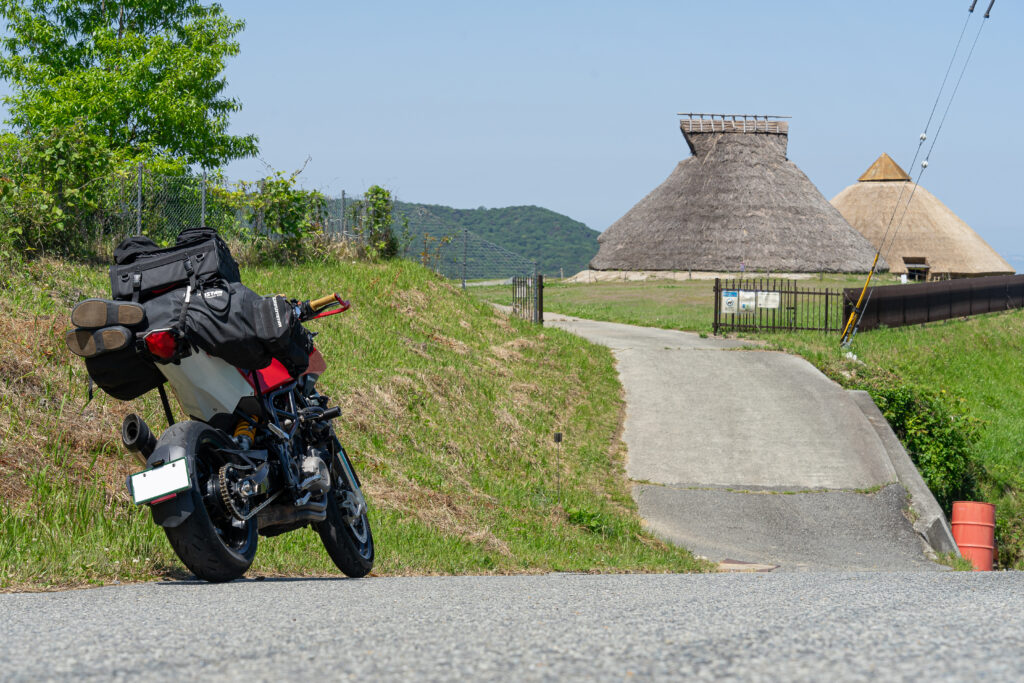 五斗長垣内遺跡とNUDA900R