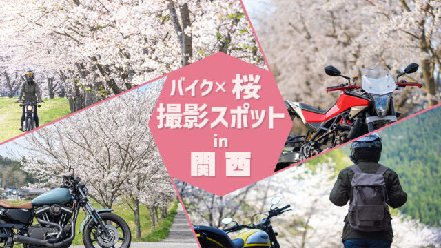 【2026最新】関西のバイク×桜スポット7選！愛車と撮れる穴場＆撮影術
