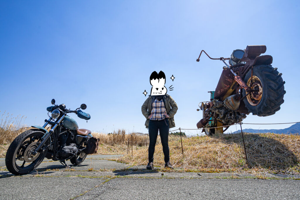 阿蘇ライダーズ・ベースとカゲ美