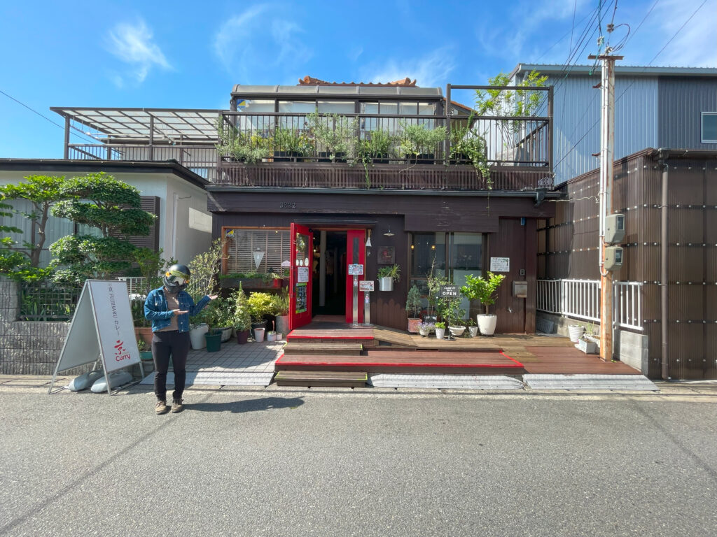 京fujiharuカレーの外観