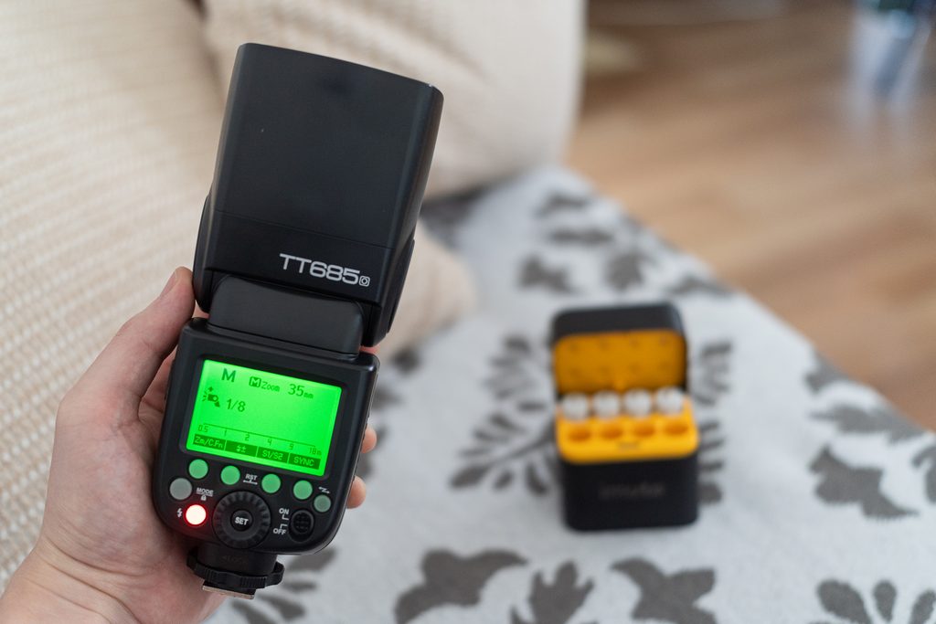 IMUTO リチウムイオン充電池はGODOX TT685II・TT350に使えた